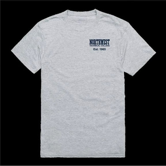 Northwest Technical College Hawks Practice T-Shirt, Heather Grey - Large