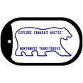 thumbnail image 1 of Northwest Territories Blank Novelty Metal Dog Tag Necklace DT-1507 2" x 1" Dog Tag (DT), 1 of 1