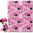thumbnail image 1 of Northwest x Disney Ohio State Buckeyes Minnie Hugger Pillow & Silk Touch Throw Set, 1 of 2