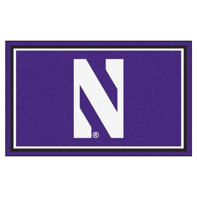 Northwestern 4'x6' Rug