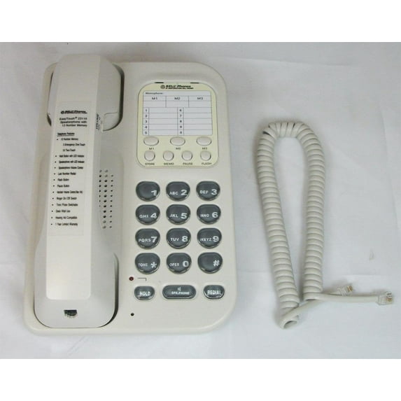 Northwestern Bell 23110 Easytouch Corded Telephone In Beige