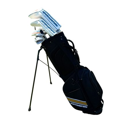 Northwestern Golf Senior's Thunderbird Full Set – Black – Complete Golf Club Set with Stand Bag