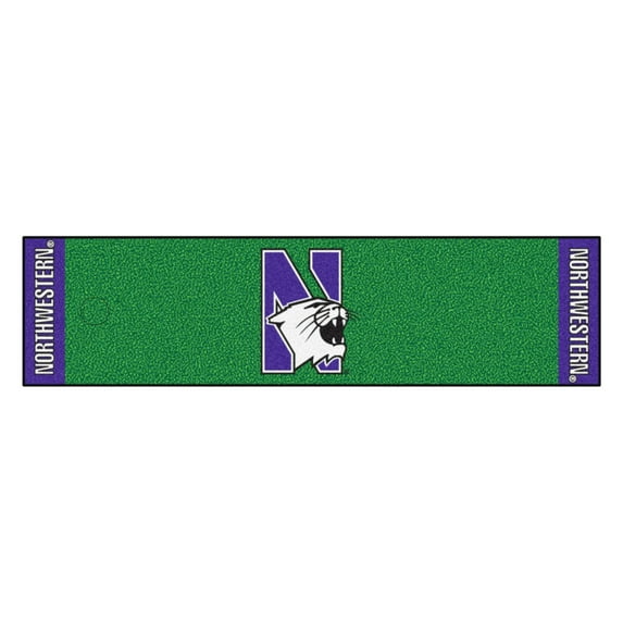 Northwestern Putting Green Runner 18"x72"