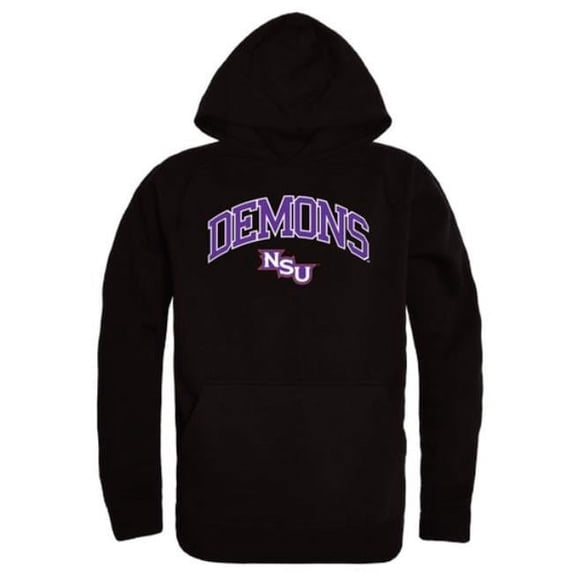 Northwestern State University Demons Campus Hoodie, Black - Extra Large