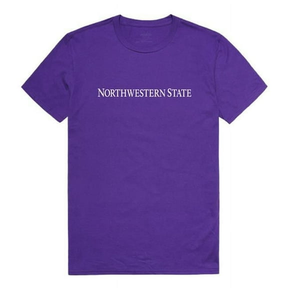 Northwestern State University Demons Institutional T-Shirt, Purple - Extra Large