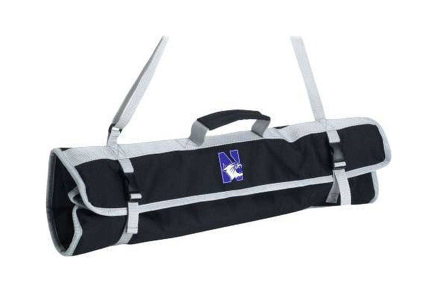 Northwestern Team Sports Wildcats 3 Piece BBQ Tool Set and Tote - image 1 of 2