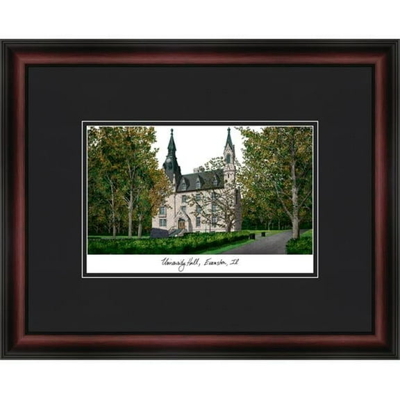 Northwestern University Academic Framed Lithograph