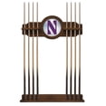 thumbnail image 1 of Northwestern University Solid Wood Cue Rack with a Chardonnay Finish, 1 of 3