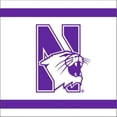 thumbnail image 1 of Northwestern Wildcats NCAA University College Sports Party Beverage Napkins, 1 of 1