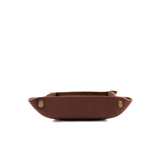 Northwind Genuine Leather Snap Valet Tray Made in USA