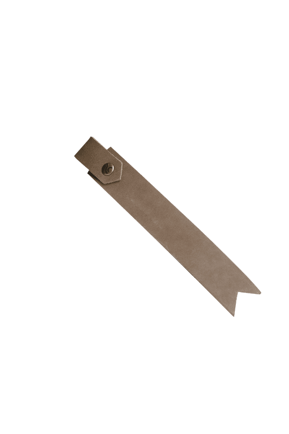 Leather Bookmark with Tab