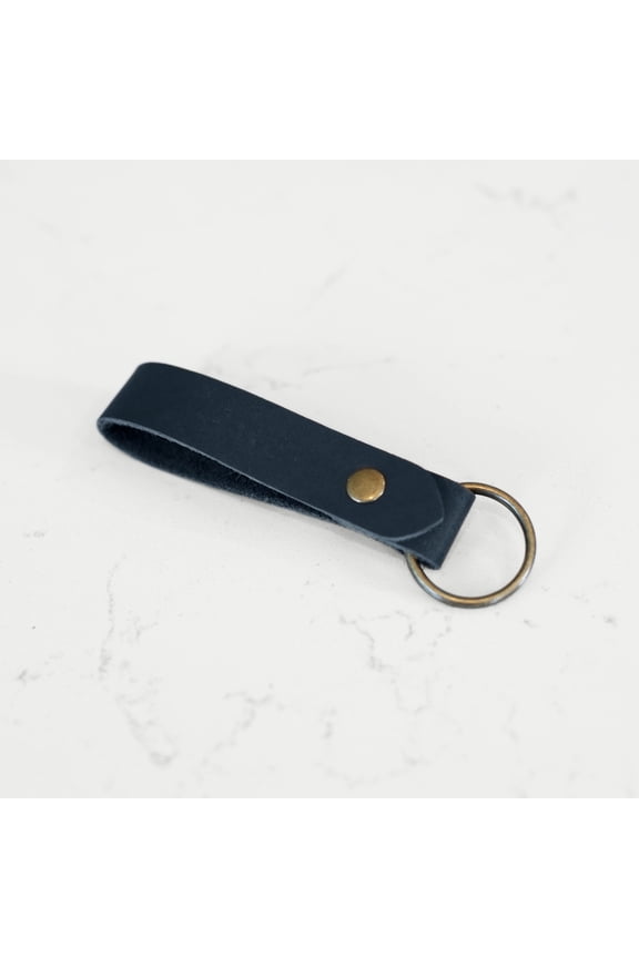 Leather Loop Keychain