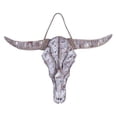 thumbnail image 1 of Northwood Collection NC-IMP6565 29 x 18.11 in. Longhorn Cow Head Wood Wall Decor, 1 of 1