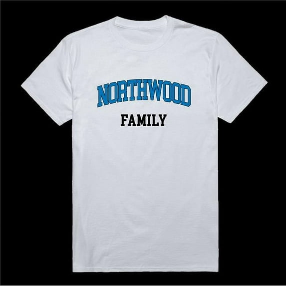 Northwood University Timberwolves Family T-Shirt, White - Small