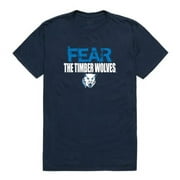 Northwood University Timberwolves Fear College T-Shirt, Navy - 2XL