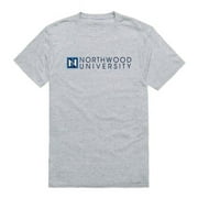 Northwood University Timberwolves Institutional T-Shirt, Heather Grey - Extra Large