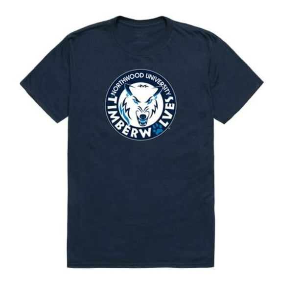 Northwood University Timberwolves The Freshmen T-Shirt, Navy - Large