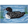 thumbnail image 1 of Northwoods Loon Jellybean Accent Washable Rug 20" x 30" JB-AT011, 1 of 2