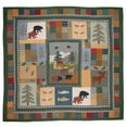 thumbnail image 1 of Northwoods Walk Twin Quilt 65"W x 85"L, 1 of 6