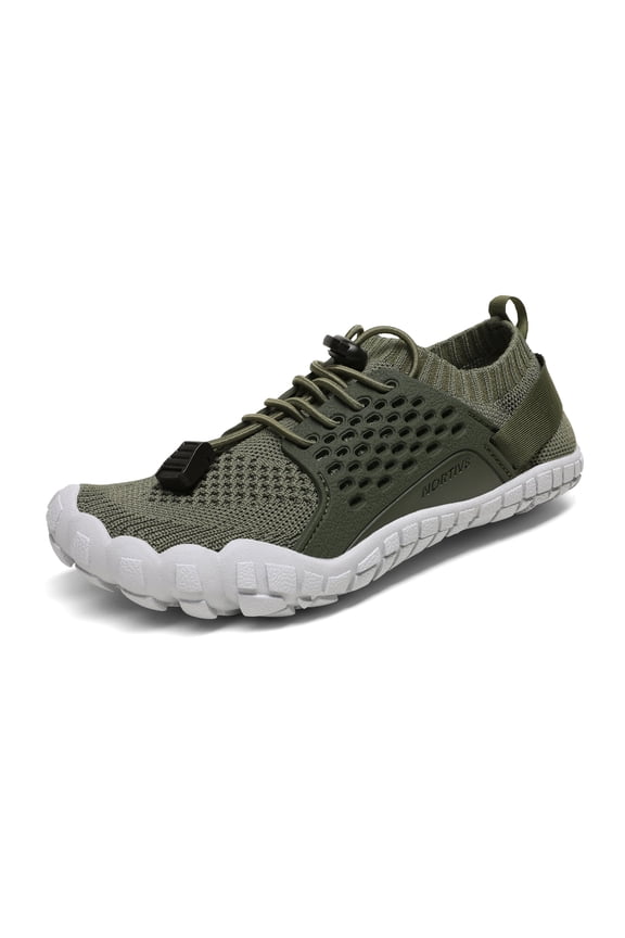 Nortiv 8 Kids Water Shoes Boys & Girls Comfort Aqua Shoes Quick Dry Barefoot Swim Diving Sports Shoes Aqua-K2 Army/Green Size 1