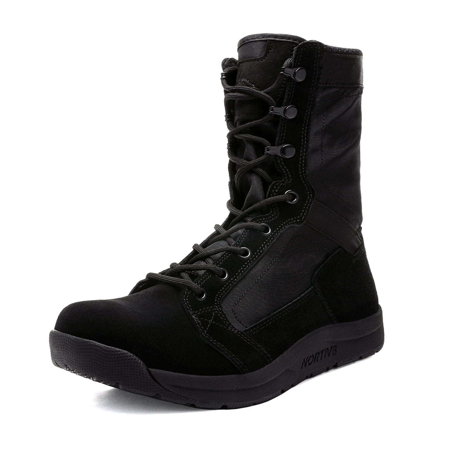 Lightweight black combat boots deals