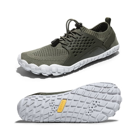 NORTIV 8 Men's Lightweight Barefoot Athletic Water Shoes for Outdoor Swimming Fishing Hiking Diving Surfing and Walking