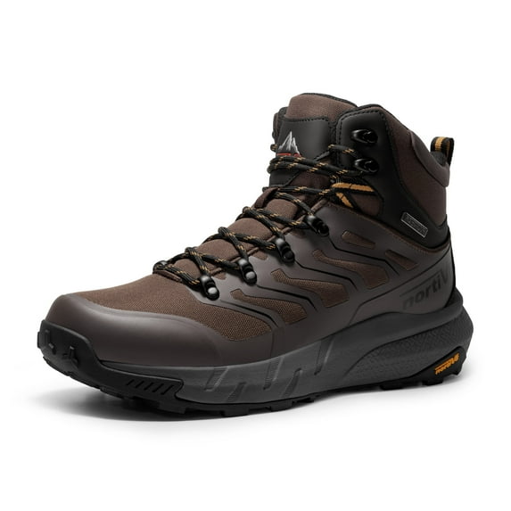 Nortiv 8 Men’s Hiking Boots & Work Boots - Durable Waterproof Outdoor Footwear for Men, Comfortable & Slip-Resistant