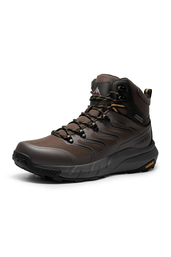 Nortiv 8 Men’s Hiking Boots & Work Boots - Durable Waterproof Outdoor Footwear for Men, Comfortable & Slip-Resistant