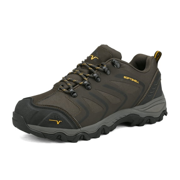 Nortiv 8 Men's Low Top Waterproof Hiking Shoes Trekking Trails Outdoor Work Shoes
