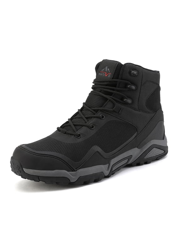 Nortiv 8 Men's Mid Fashion Comfort Trekking Boots Outdoor Waterproof Ankle Hiking Work Shoes Us