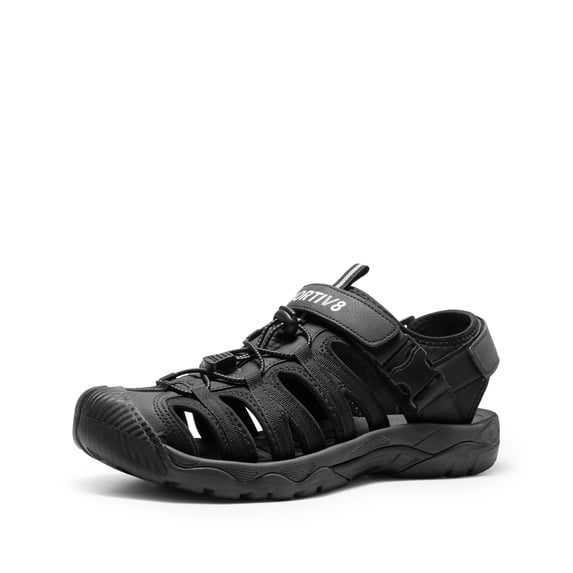 Nortiv 8 Men's Sandals, Closed Toe Athletic Sport Sandals, Mens Summer Shoes, Lightweight Trail Walking Sandals