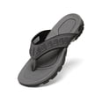 thumbnail image 1 of Nortiv8 Athletic Flip Flops for Men Casual Thong Beach Sandals SNFF221M GREY Size 9, 1 of 4