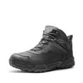 thumbnail image 1 of Nortiv8 Men's Ankle Waterproof Hiking Boots Lightweight Backpacking Work Shoes BLACK Size 8.5, 1 of 8