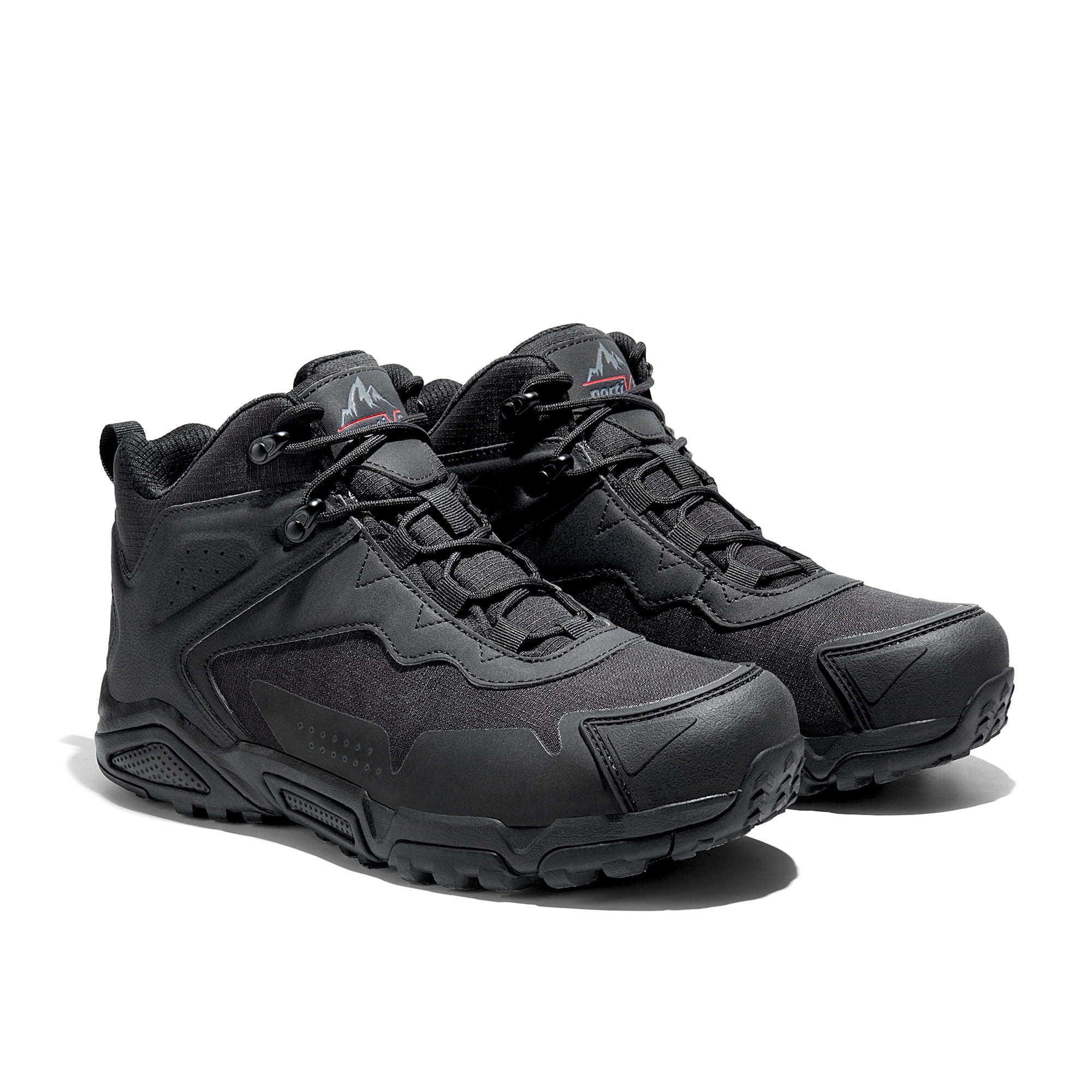 Nortiv8 Men s Ankle Waterproof Hiking Boots Lightweight Backpacking Work Shoes BLACK Size 9.5 Walmart
