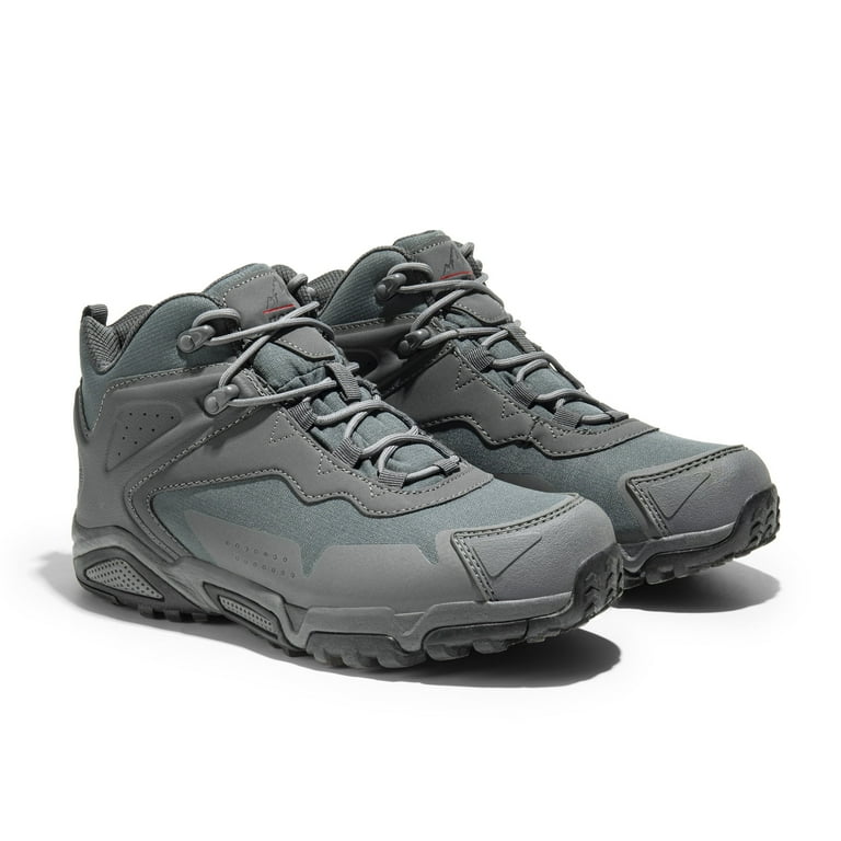 Nortiv8 Men s Ankle Waterproof Hiking Boots Lightweight Backpacking Work Shoes GREY Size 10.5 Walmart