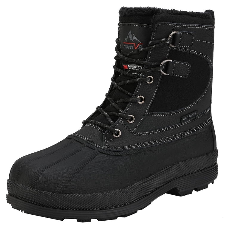 Nortiv8 Men\'s Rugged Black Boots Nortiv 8 Men main image 4