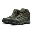 thumbnail image 1 of Nortiv8 Mens Waterproof Hiking Boots Backpacking Lightweight Outdoor Work Boots 160448_M Army/Green/Black/Orange Size 6.5, 1 of 7