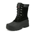 thumbnail image 1 of Nortiv8 Mens Winter Warm Outdoor Hiking Boots Snow Boots Insulated Waterproof Work Boots Shoes Terrex-2M Black Size 6, 1 of 6