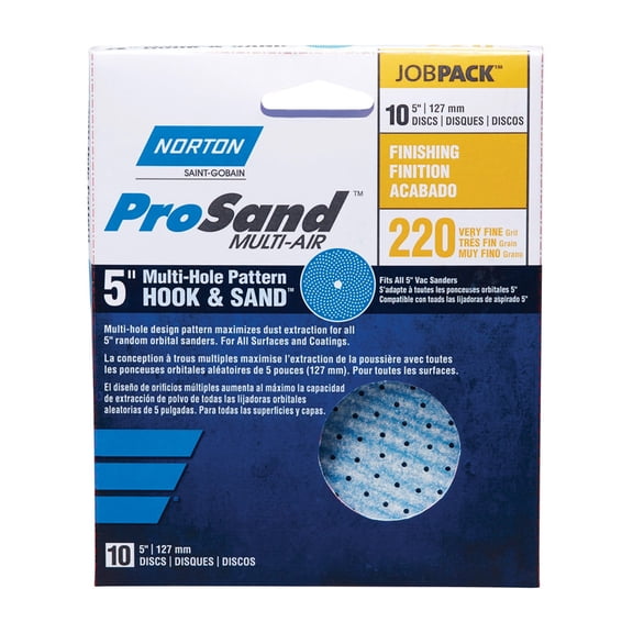 SAND DISC 5"220GRIT V FN