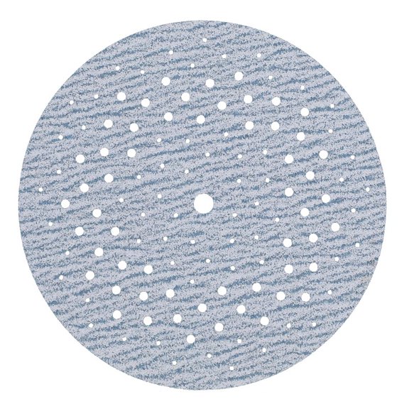 Norton 04034 Sanding Disc, 5 in Dia, 11/16 in Arbor, Coated, P100 Grit, Medium, Alumina Ceramic Abrasive, Spiral