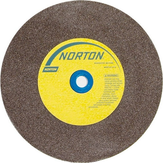Norton Abrasives Grinding Wheel, T1, 7x1x1, AO, 60/80G, Brown 07660788270