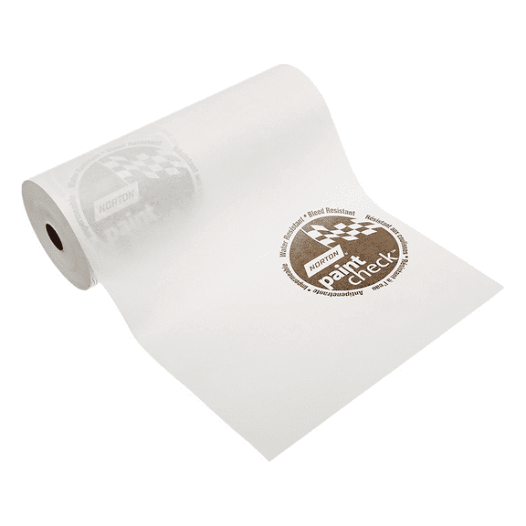 Norton 403 12" x 750' - White Polycoated Masking Paper