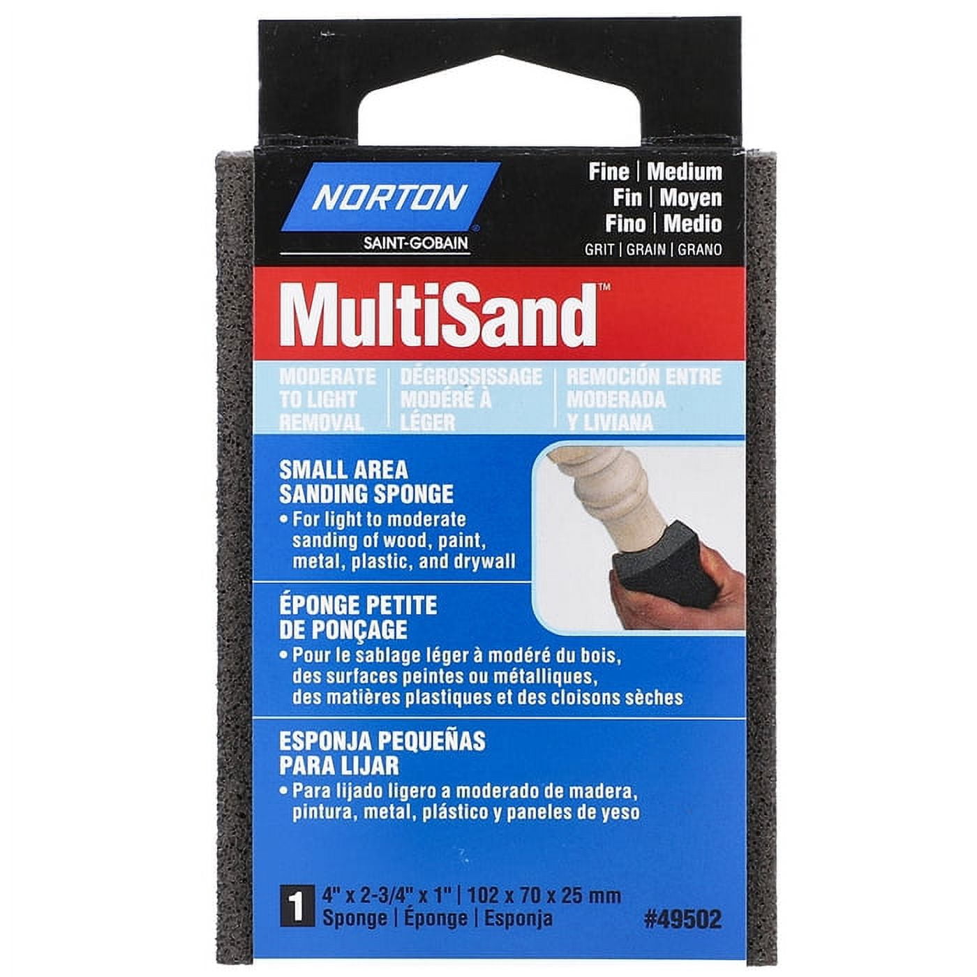Norton Multisand Detail Sander Kit - Includes Sander & 30 Assorted Sanding Sheets - View #7