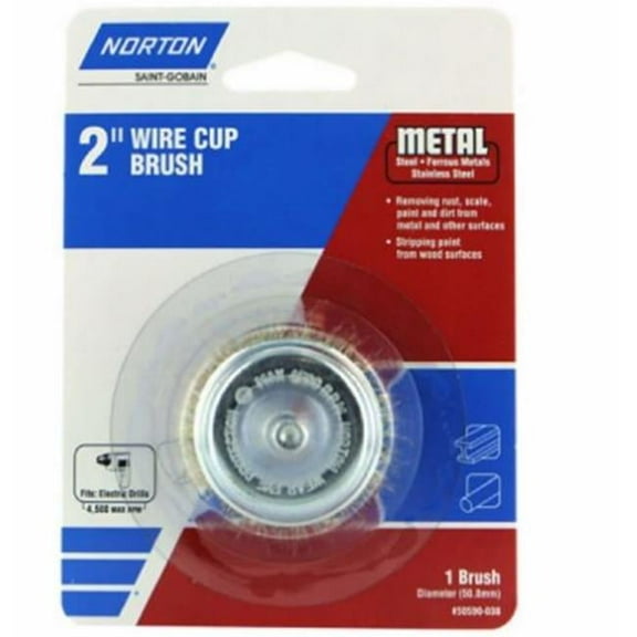 Norton 50590-038 2"Coar Crimp Wire Brush - Quantity 1