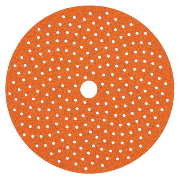 Norton Blaze Multi-Air Cyclonic 97517 A995 Series Grip-On Sanding Disc, 6 in, P400 Grit