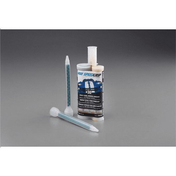 Norton Speed Grip 06418 2-Part Panel Bonding Adhesive, 220 mL Cartridge, Tan, Liquid