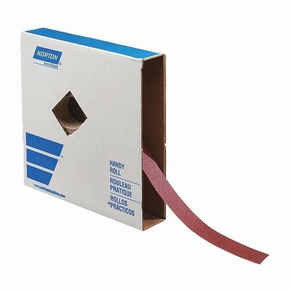 Norton Abrasives Abrasive Utility Roll,1 1/2in W, 150ft L 66261136192