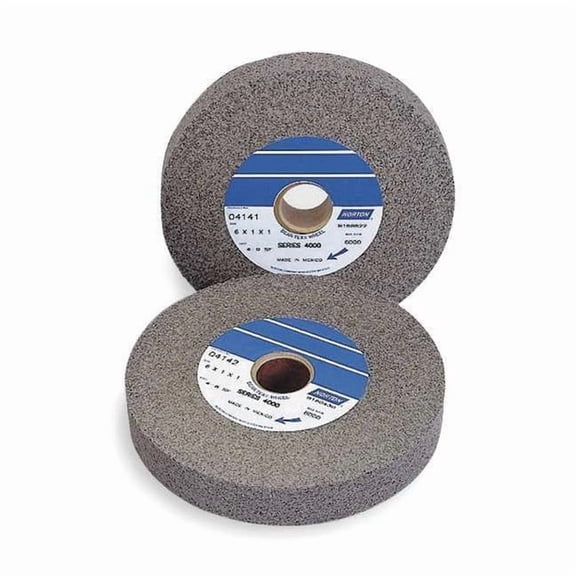 Norton Abrasives Convolute Wheel,Metal Finishing,6x1x1,FN 66261055251