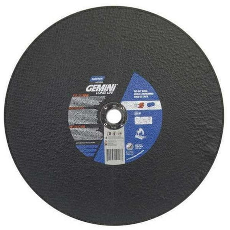 Norton Abrasives CutOffWheel,1"Connect.,Gemini Free Cut 66253207554