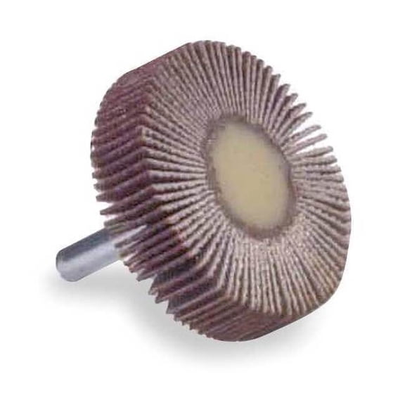 Norton Abrasives Flap Wheel,2 in Dia,1 in W,P120 Grit 63642502602